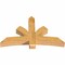 Ekena Millwork Davenport Rough Sawn Timber Gable Bracket, Western Red Cedar, 60"W x 38"H x 6"D x 6"F, 15/12 Pitch GBW060X38X0606DAV00RWR - alternate 4
